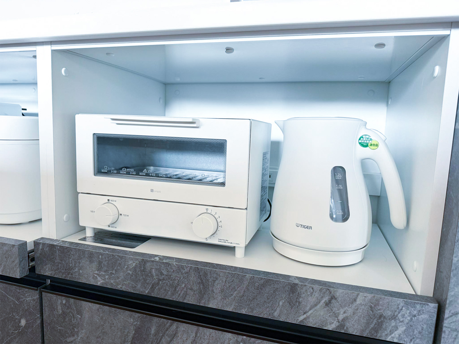 オーブントースター・電気ポット