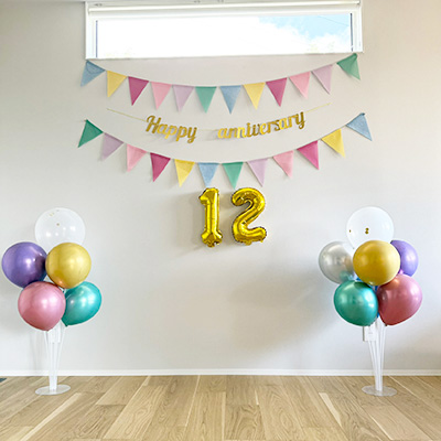 記念日のお祝いデコレーション